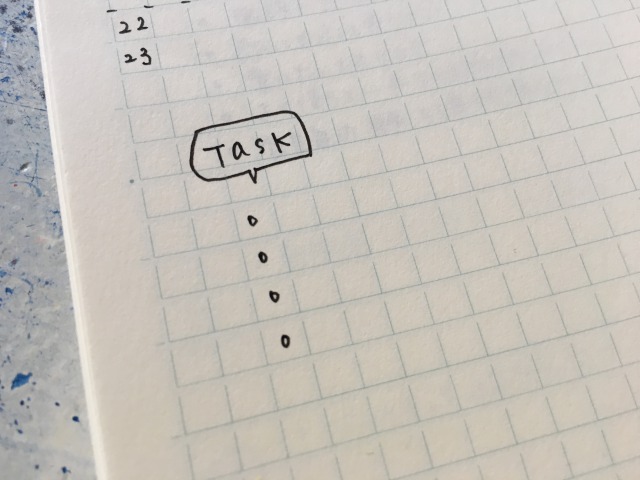 今日のタスク欄
