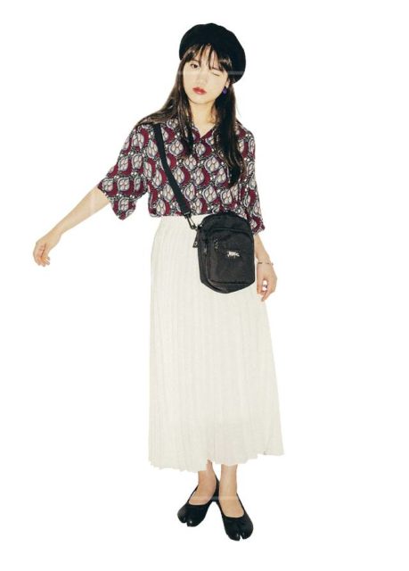 清原果耶はメンズ服や柄シャツが好き？