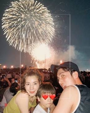 仲里依紗と中尾明慶夫婦と子供の家族写真が幸せそう！【画像】