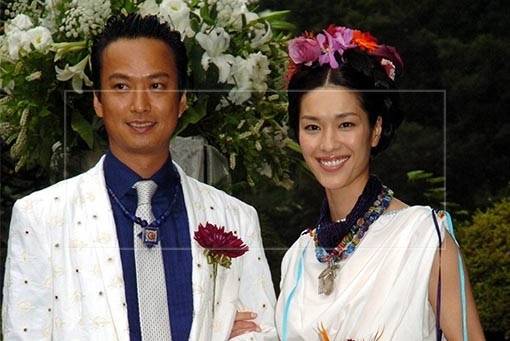椎名桔平の若い頃⑥:山本未來と結婚の画像1