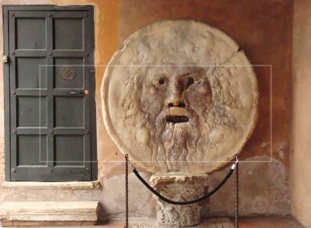 ローマの休日のロケ地『真実の口』の言い伝え（画像1）